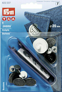 Snap Fasteners PRYM 622237 Snap Fasteners 20 mm Steel - 1