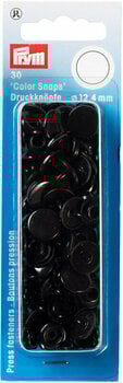 Fermetures à pression PRYM Color snaps Fermetures à pression Black 12,4 mm - 1