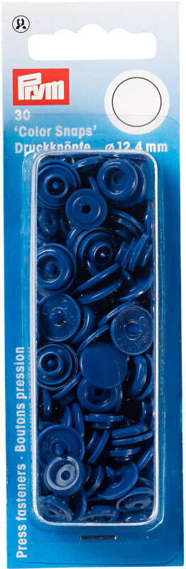 Fermetures à pression PRYM Color snaps Fermetures à pression Blue 12,4 mm