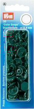 Druckknöpfe PRYM Color snaps Druckknöpfe Dark Green 12,4 mm - 1
