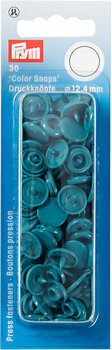 Fermetures à pression PRYM Color snaps Fermetures à pression Dark Turquoise 12,4 mm - 1