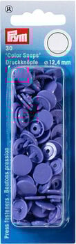 Snap Fasteners PRYM Color snaps Snap Fasteners Purple 12,4 mm - 1