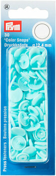Fermetures à pression PRYM Color snaps Fermetures à pression Light Turquoise 12,4 mm - 1