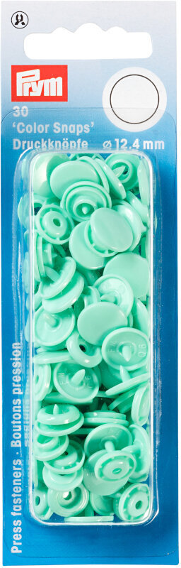Fermetures à pression PRYM Color snaps Fermetures à pression Mint 12,4 mm