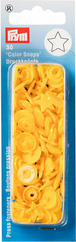 Fermetures à pression PRYM Color snaps Fermetures à pression Yellow 12,4 mm - 1