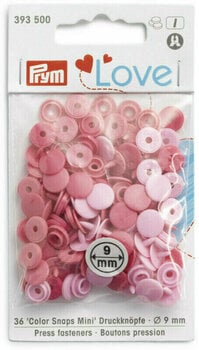 Fermetures à pression PRYM Color Snaps Fermetures à pression Pale Pink 9 mm - 1