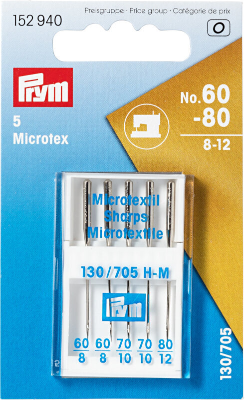 Aiguille pour machine à coudre PRYM 130/705 No. 60-80 Aiguille pour machine à coudre