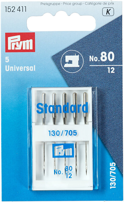 Nåle til symaskiner PRYM 130/705 No. 80 Nåle til symaskiner