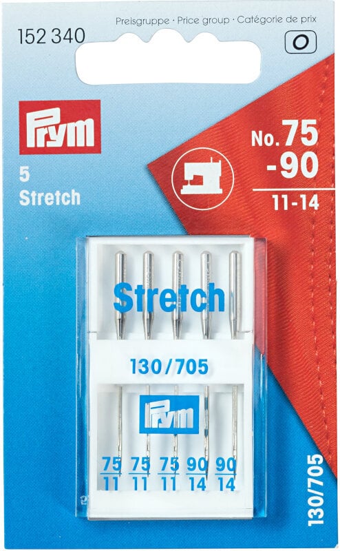 Jehly do šicích strojů PRYM 130/705 No. 75-90 Jehly do šicích strojů
