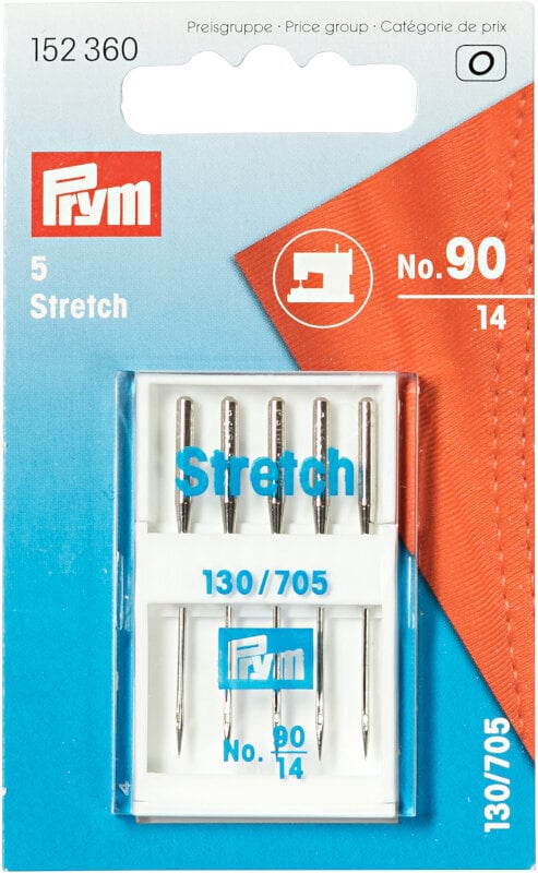 Agulhas para máquinas de costura PRYM 130/705 No. 90 Single Sewing Needle