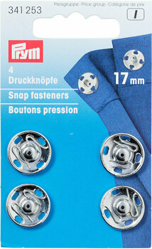Botões de pressão PRYM Botões de pressão 17 mm Silver - 1