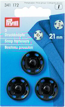 Snap Fasteners PRYM 341172 Snap Fasteners 21 mm Black - 1