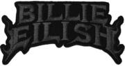 Billie Eilish Flame Sew-On Patch Black