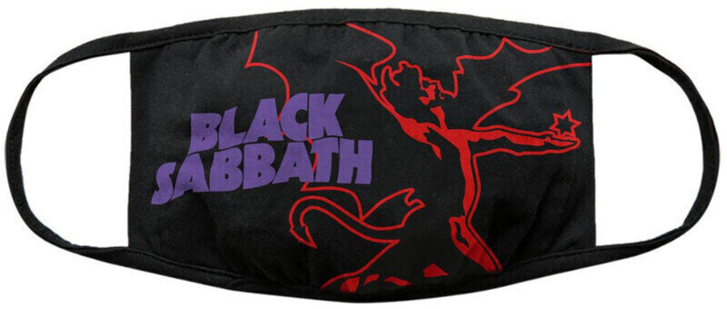 Face Mask Black Sabbath Red Thunder V. 1 Face Mask