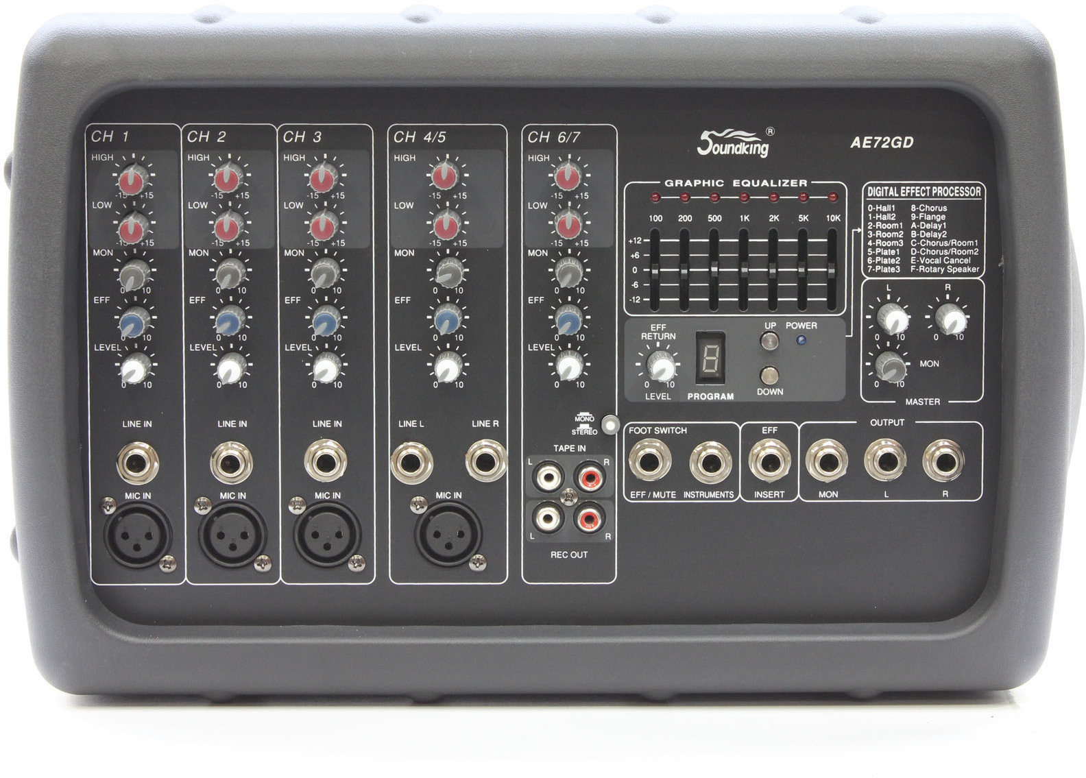 Power Mixer Soundking AE 72 GD