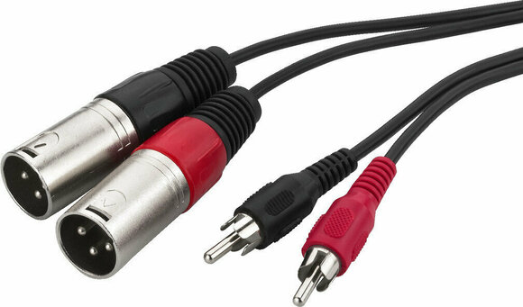 Готов аудио кабел Monacor MCA-327P 3 m Готов аудио кабел - 1