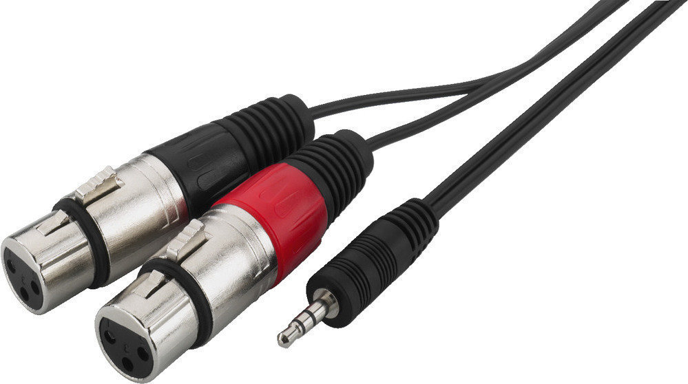 Cable de audio Monacor MCA-329J 3 m Cable de audio