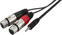 Cable de audio Monacor MCA-329J 3 m Cable de audio