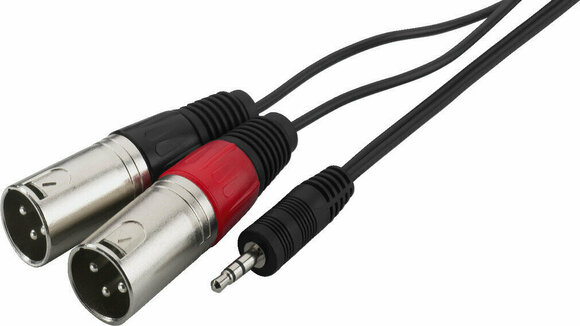 Cable de audio Monacor MCA-329P 3 m Cable de audio - 1