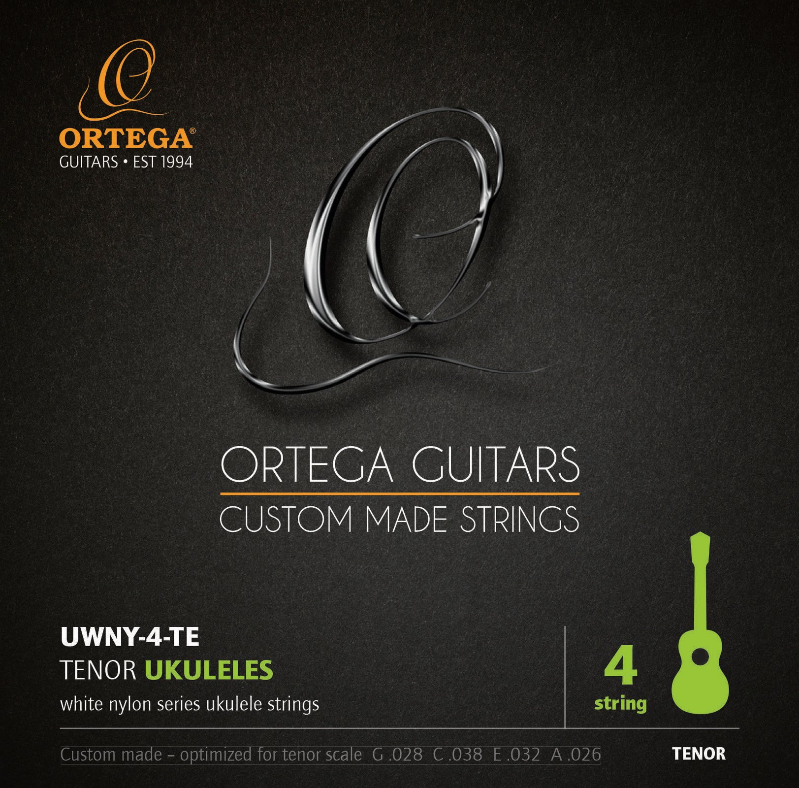 Struny pro tenorové ukulele Ortega Nylon Tenor