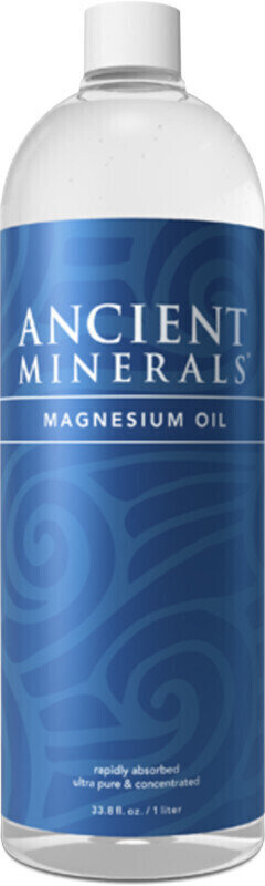 Calcium, Magnesium, Zinc Ancient Minerals Magnesium Oil Refill 1000 ml Oil Spray Refill Calcium, Magnesium, Zinc