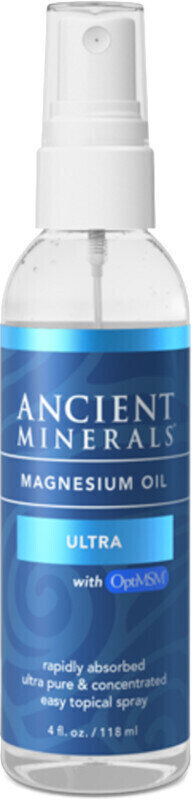 Kalsium, magnesium, sinkki Ancient Minerals Magnesium Oil Ultra Spray MSM 118 ml Oil Ultra Spray Kalsium, magnesium, sinkki