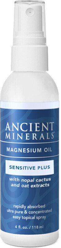 Cálcio, Magnésio, Zinco Ancient Minerals Magnesium Oil Sensitive Plus 118 ml Oil Sensitive Spray Cálcio, Magnésio, Zinco