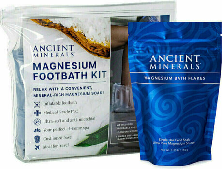 Vápník, Magnézium, Zinek Ancient Minerals Magnesium Foot Bath 150 g Set Vápník, Magnézium, Zinek - 1