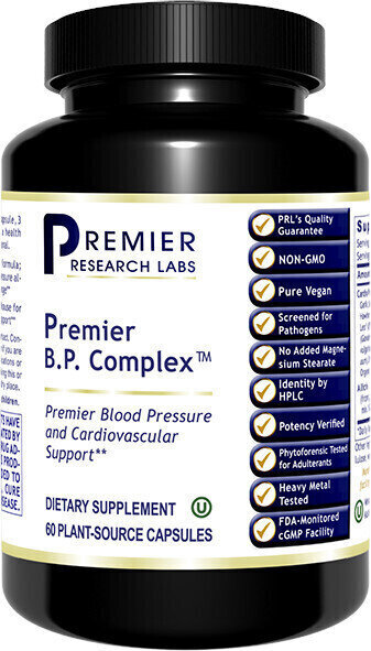 Egyéb étrend-kiegészítők PRL BP Complex 60 caps Ízesítés nélkül Egyéb étrend-kiegészítők