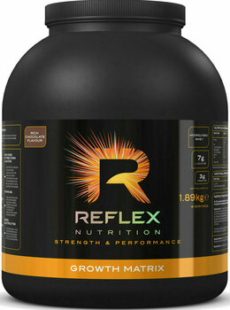 Pre-Workout και Ενισχυτές Τεστοστερόνης Reflex Nutrition Growth Matrix Σοκολάτα 1890 g Pre-Workout και Ενισχυτές Τεστοστερόνης - 1
