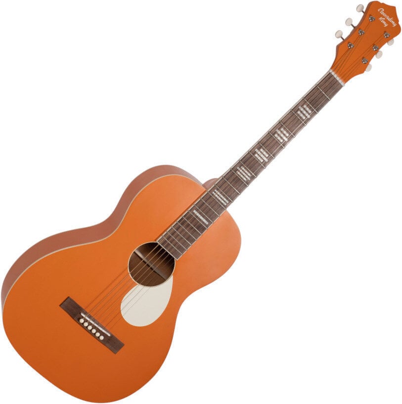 Guitarra folclórica Recording King RPS-7-MOR Monarch Orange Guitarra folclórica