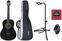 Polovična klasična kitara za otroke Pasadena CG161-1/2-BK Complete Beginner SET 1/2 Črna