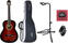 Polovičná klasická gitara pre dieťa Pasadena CG161-1/2-WR Complete Beginner SET 1/2 Wine Red Polovičná klasická gitara pre dieťa
