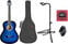 Klasszikus gitár Pasadena CG161-BB Complete Beginner SET 4/4 Blue Burst