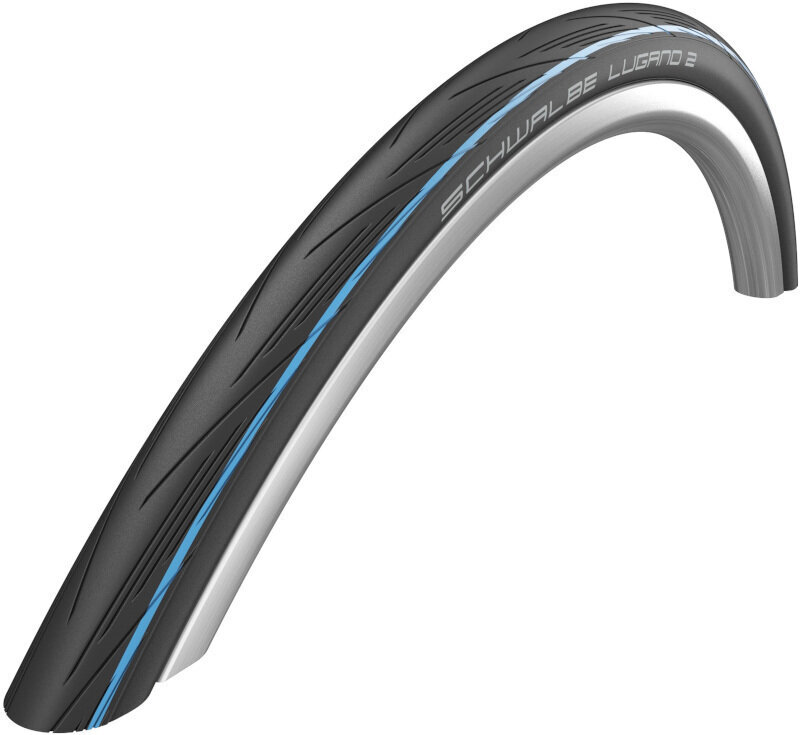 Road bike tyre Schwalbe Lugano II 29/28" (622 mm) 25.0 Blue Wire Road bike tyre