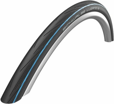 Road bike tyre Schwalbe Lugano II 29/28" (622 mm) 25.0 Blue Wire Road bike tyre - 1