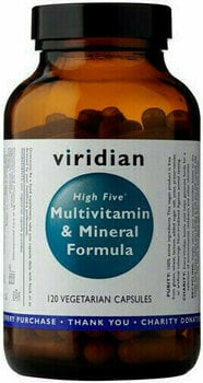 Πολυβιταμίνη Viridian High Five Multivitamin & Mineral Formula 120 Capsules Πολυβιταμίνη - 1