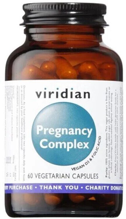 Multivitamíny Viridian Pregnancy Complex 60 Capsules Multivitamíny
