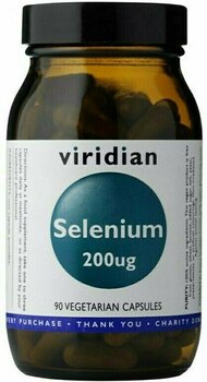 Mineral Viridian Selenium 200µg 90 Capsules Mineral - 1