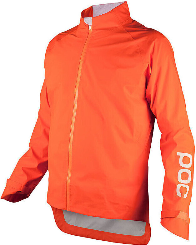 Kerékpár kabát, mellény POC Avip Rain Jacket Zink Orange S