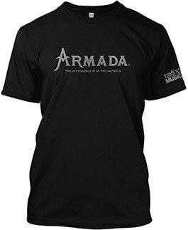 Tričko Ernie Ball 4718 Armada Guitar T-Shirt Black XL