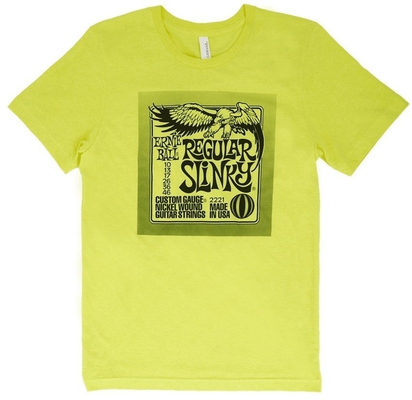 Риза Ernie Ball 4726 Regular Slinky T-Shirt Neon M