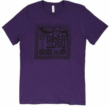 Tričko Ernie Ball 4730 Power Slinky T-Shirt Purple S - 1