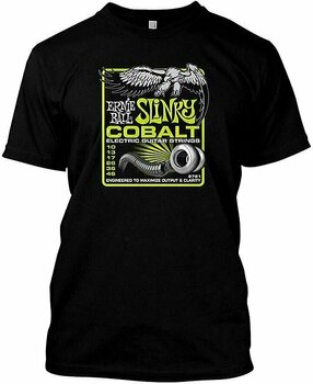 Shirt Ernie Ball 4735 Cobalt T-Shirt Black S - 1