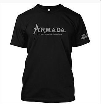 T-shirt Ernie Ball 4717 Armada T-Shirt Black L