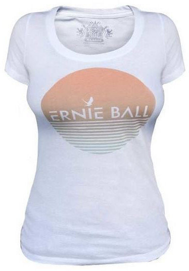 Tričko Ernie Ball 4710 Beach Girls T-Shirt White S