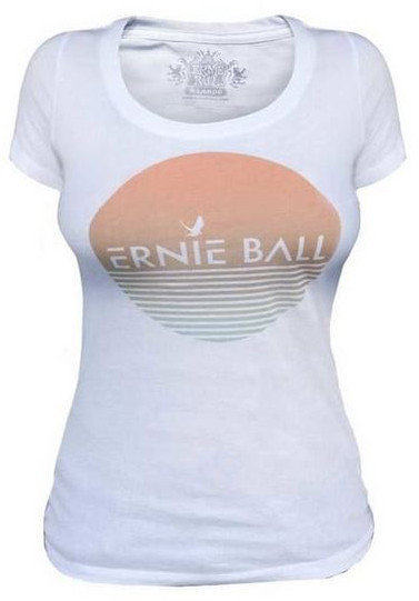 T-Shirt Ernie Ball 4707 Beach Girls T-Shirt White L