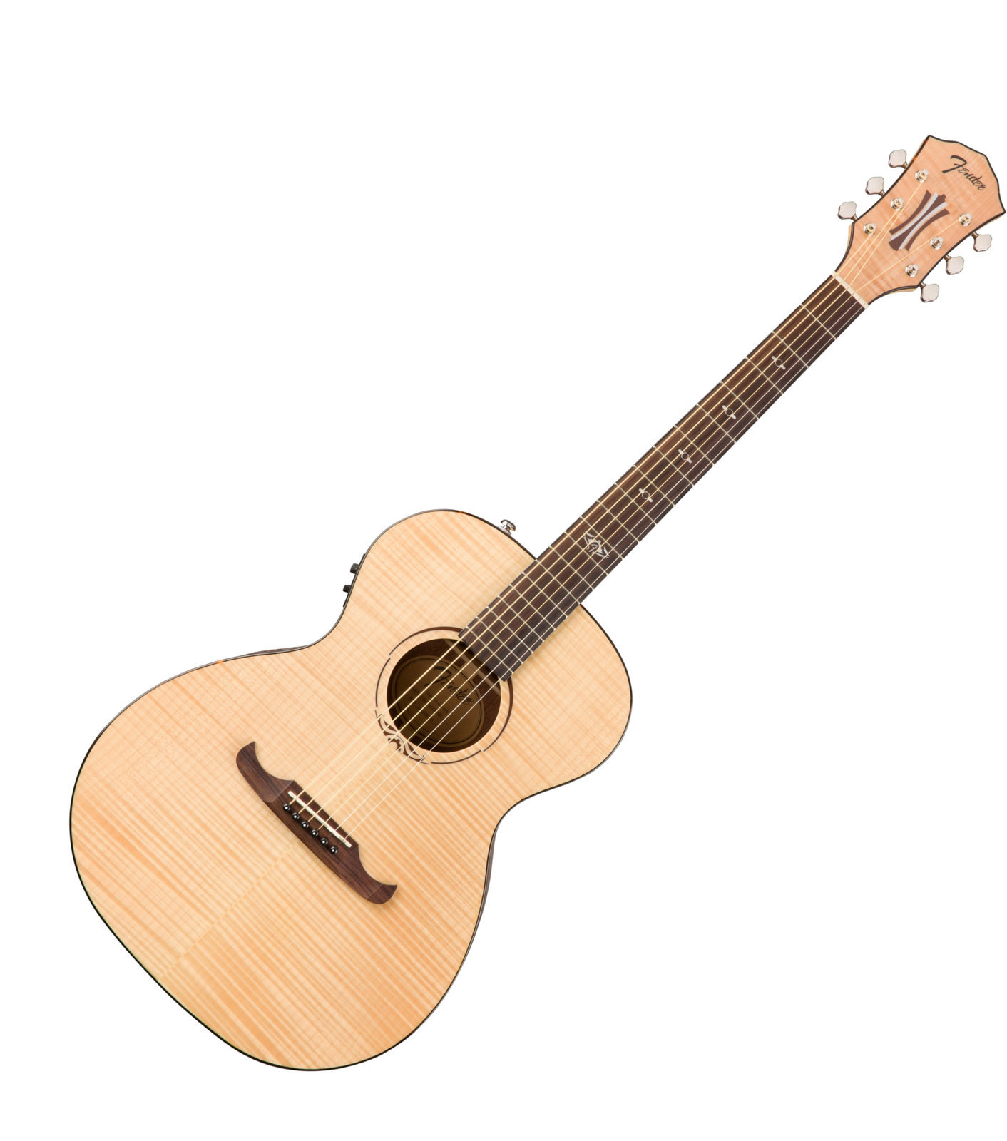 Elektro-akoestische gitaar Fender T-Bucket 450-E Flame Maple Natural