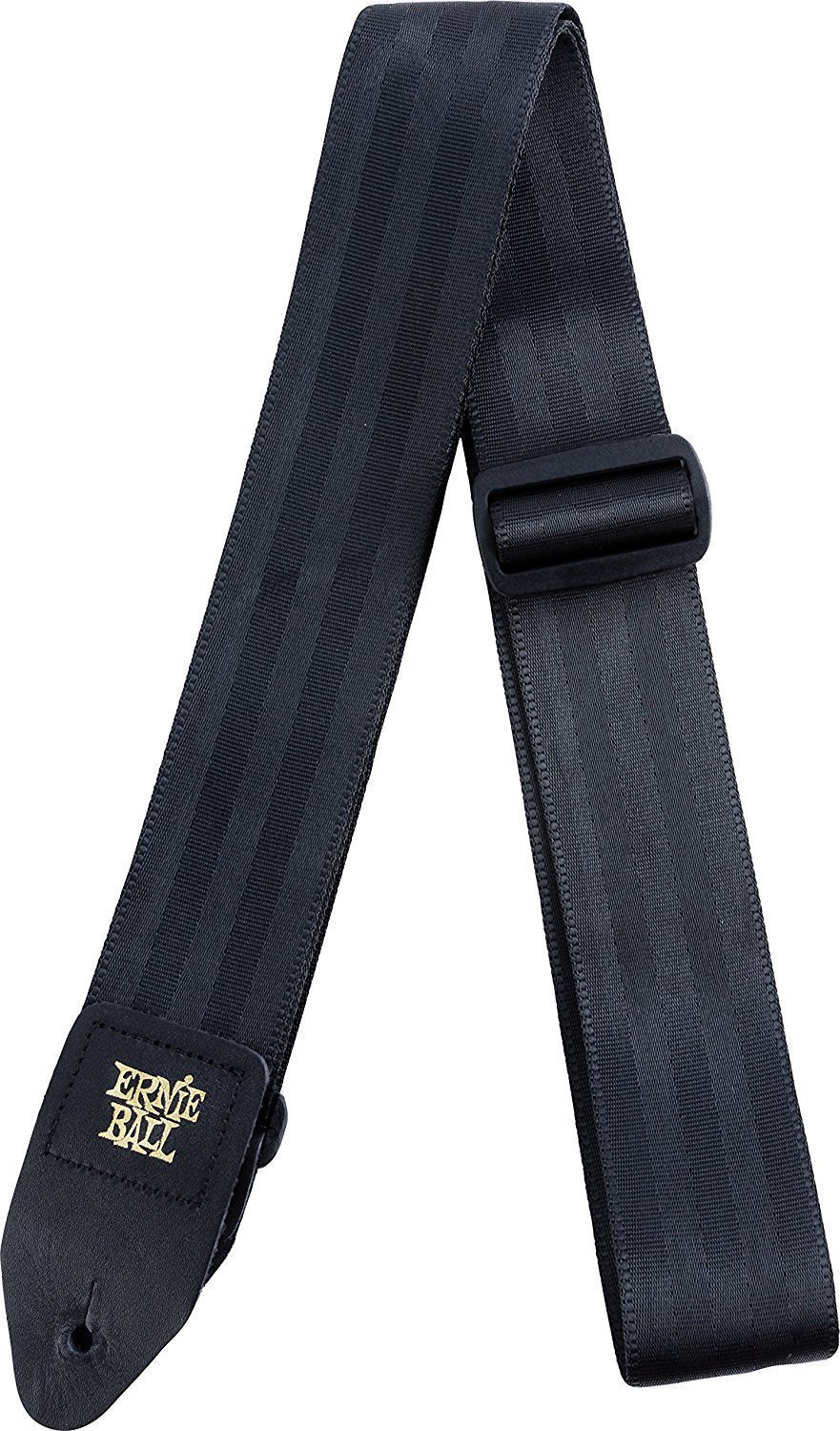 Textilgurte für Gitarren Ernie Ball 2" Seatbelt Webbing Strap - Black