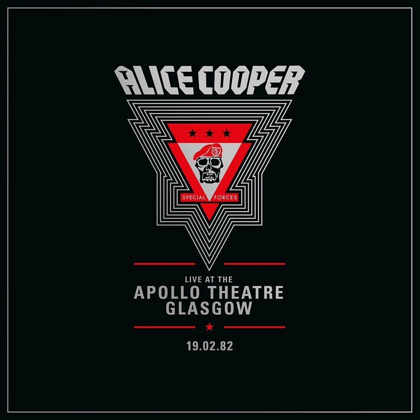 Vinyl Record Alice Cooper - RSD - Live From The Apollo Theatre Glasgow, Feb 19, 1982 (LP)